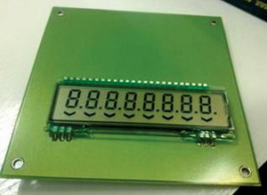 Чертеж и готовый заказной дисплей Yes Optoelectronics
