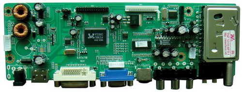 Контроллер RTA71B с интерфейсами HDMI, DVI, YPBPR, HD