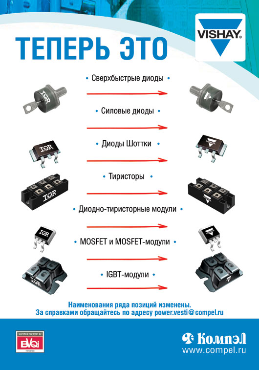 Наследие IR: мощные МОП-транзисторы HEXFET