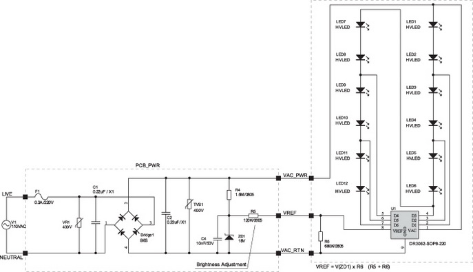 Hc2511b схема включения