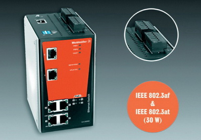 Сетевые контакторы PoE Basic Line (нерегулируемые) и Premium Line (регулируемые) 24 В для питания PoE 
