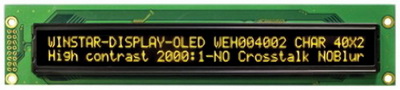 Текстовый OLED-дисплей WEH004002A 