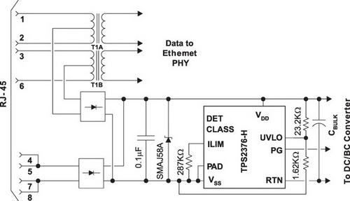 Tps65150 схема включения