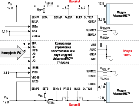 Tps54334 схема включения